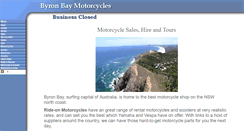 Desktop Screenshot of byronbaymotorcycles.com